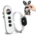 thumbnail image 1 of Ultra-Small Dog Shock Collar, Ultra-Light & Thin Dog Training Collar with 1300ft Remote, Tailored for Small Dogs 5-15lbs & Medium Dogs, 198-Level Precise Control, Waterproof, Rechargeable(Beige), 1 of 9
