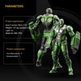 thumbnail image 3 of ZD Toys 1/10 Scale 7 inch Iron Man MK26 Gamma Armor Collector Action Figure, 3 of 3
