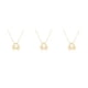 thumbnail image 4 of Collar de constelaciones de amistad Qarigey Ins colgante Libra oro, 4 of 6