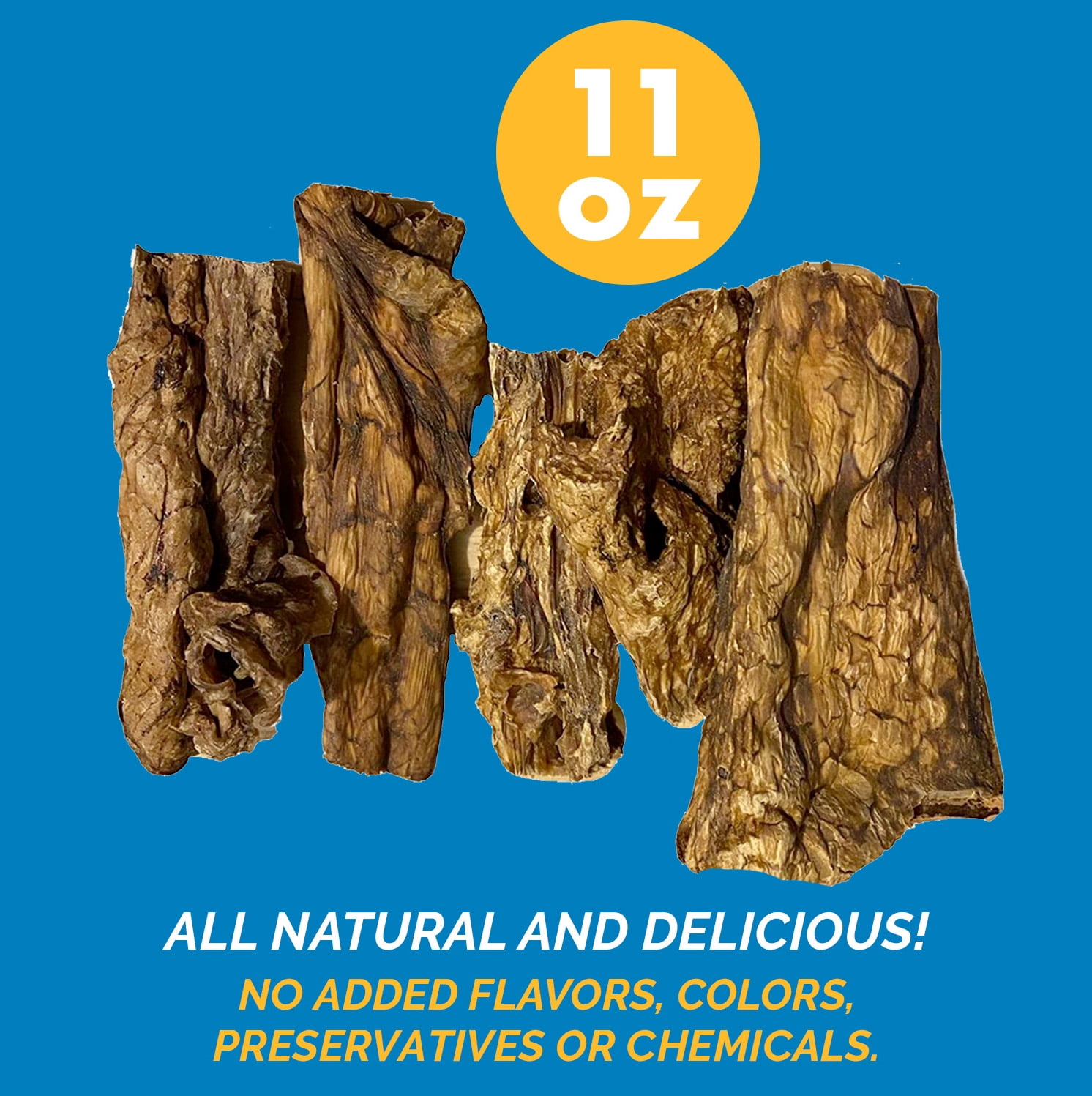 Beef Lung Stick Dog chew - 11oz