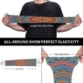 thumbnail image 4 of Daiia Mandala UV Sun Protection Arm Sleeves - Cooling Compression Arm Sleeve - Sports & UV Arm Sleeves for Men & Women, 4 of 8