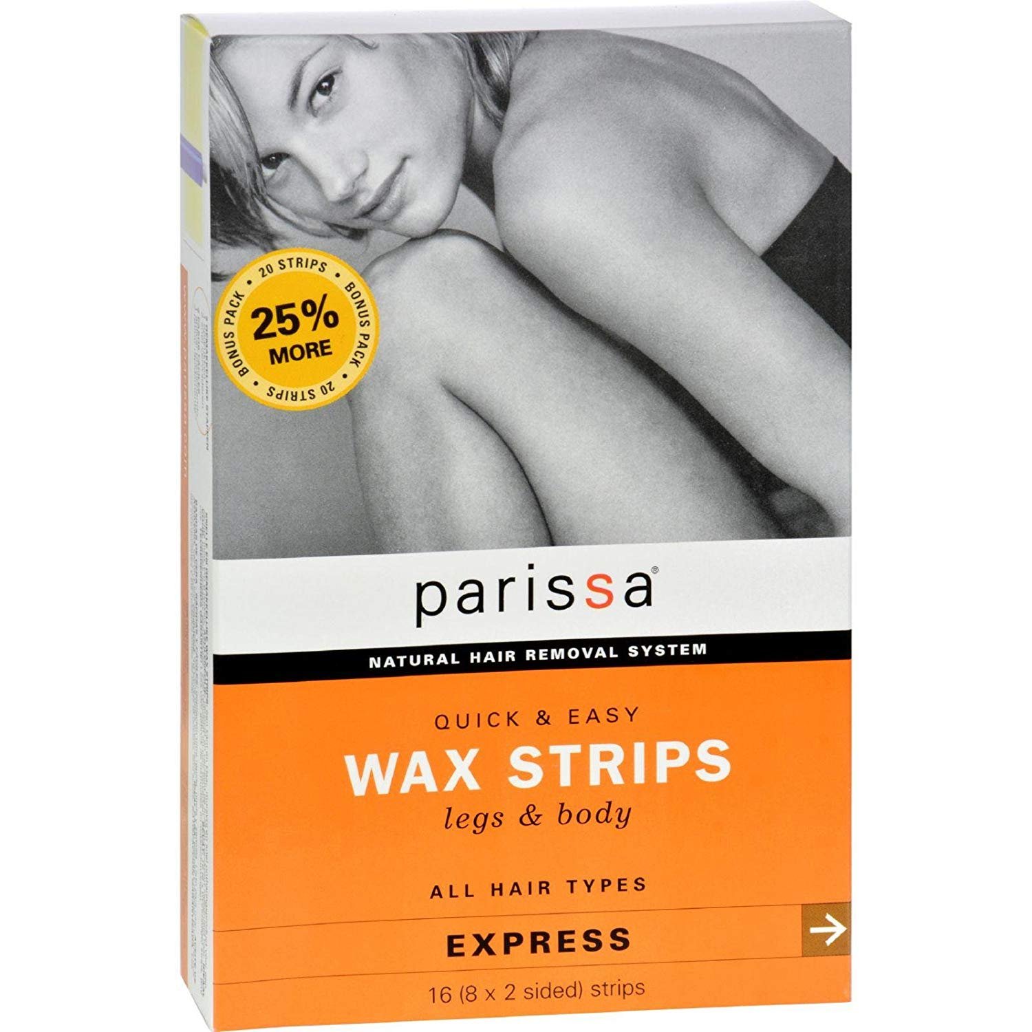 Parissa Wax Strips Legs And Body 16 Strips