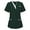 Green, variant on Frostluinai Nursing Uniform For Womens Scrubs Tops Color Casual Working Uniform With Pocket V-Neck Work Utility & Safety Tops Nursing Worker Protective Clothing Top