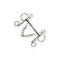 thumbnail image 3 of ZLight Horse Bit Full Cheek Bit Rustproof Training Snaffle 127mm Equipment Equestrian Bit Silver 135mm, 3 of 6