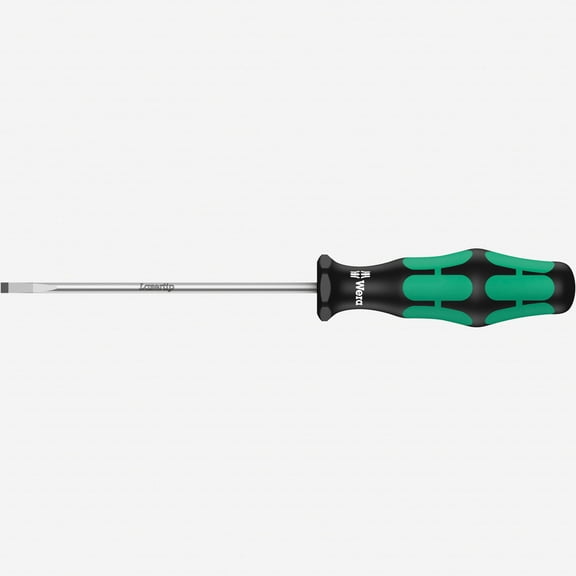 Wera 007620 6 x 125mm Kraftform Plus Slotted Screwdriver