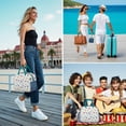 thumbnail image 7 of Womens White Dinosaurs Rainbows Cacti Pattern Lunch Box for Work,Insulated Lunch Bag for Women,Loncheras Para Mujer,Leakproof Adult Lunch Bag for Work,Beach,Travel,Picnic,Camping, 7 of 7