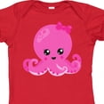 thumbnail image 4 of Inktastic Cute Octopus, Little Octopus, Baby Octopus, Hearts Girls Baby Bodysuit, 4 of 5
