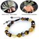 thumbnail image 3 of Pulsera para hacerse rico y tener buena suerte, pulsera de citrino con piedra de ojo de tigre, 3 of 3
