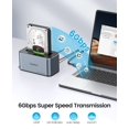 thumbnail image 3 of Estación de acoplamiento de disco duro ORICO USB C a SATA 3.0 de 18 TB, 3 of 7