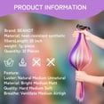 thumbnail image 3 of 32 Pcs Colored Clip In Hair Extensions 20 Inch Rainbow Long Straight Hairpieces Clip In Synthetic, Halloween Cosplay Dress Up Fashion Party Christmas, 3 of 5