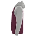 thumbnail image 3 of Holloway Sportswear S Boys BANNER HOODIE Maroon/Athletic Heather 229279, 3 of 5