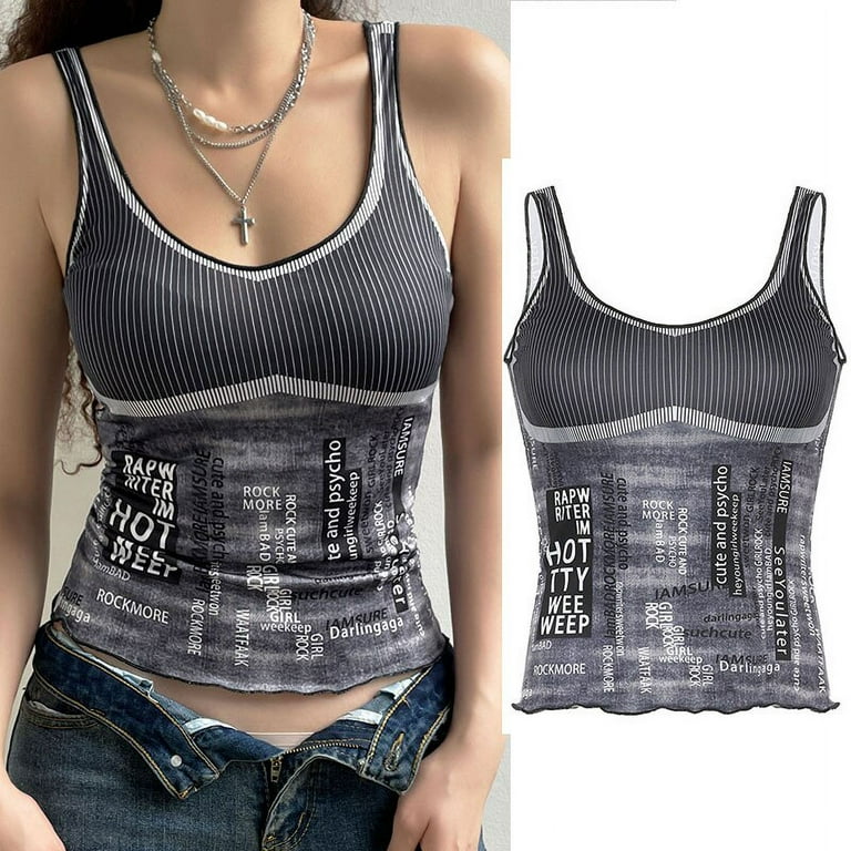2022 Vintage Clothes Y2k Corset Crop Top Women Cyber Baby