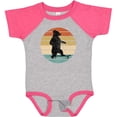 thumbnail image 3 of Inktastic Skateboard Bear Retro Sunset Boys or Girls Baby Bodysuit, 3 of 5