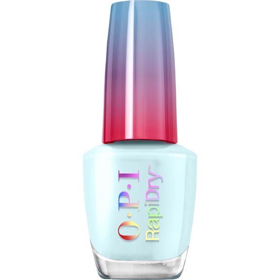 OPI Rapidry Quick-Dry Lacquer, Baby Blue Me Away, Nail Polish, 0.3 oz