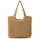 thumbnail image 1 of Bolsa de playa Trifabricy Straw para mujer de gran capacidad, 1 of 7