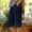 Navy, variant on BUIGTTKLOP Womens Cotton Linen Shorts Knee Length Dressy Causal Elastic Waist Buttons Shorts with Pockets Summer Beach Outfits