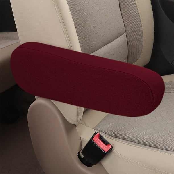 Funda universal de tela negra para reposabrazos Lisbinx para coches, camiones, SUV y vehículos de carga