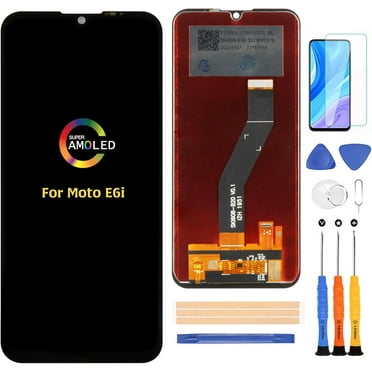 for Motorola Moto E6i XT2053-5 LCD Display Touch Digitizer Screen Replacement Full Assembly Repair Kits with Tools