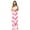 Pink / White, variant on Riviera Sun Tie Dye Spaghetti Strap Maxi Dress