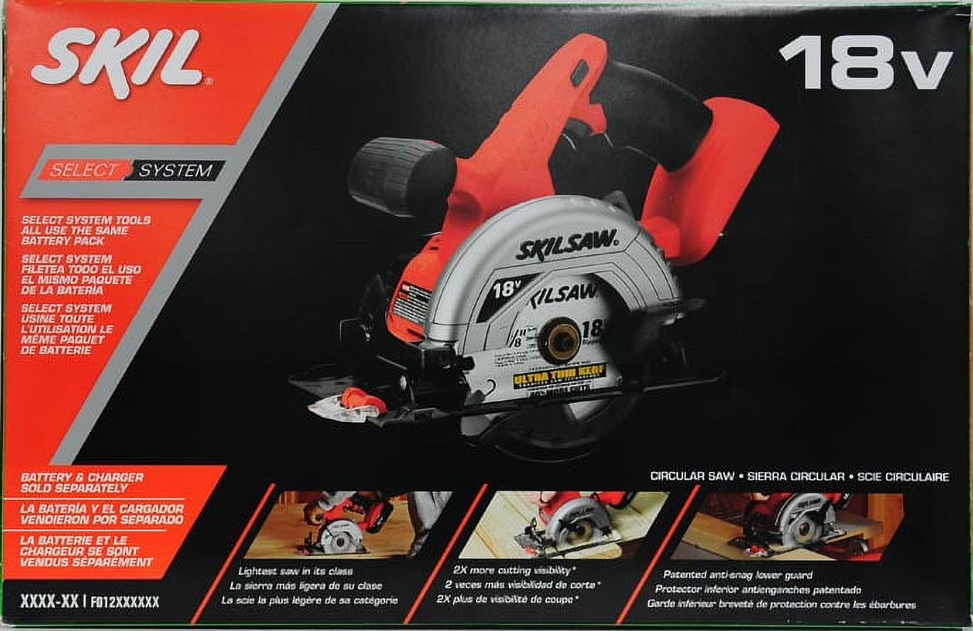 Skil 5995-01 18V Cordless Lithium-Ion 5-3/8 in. Circular Saw (Bare Tool) - image 2 of 4