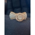 thumbnail image 6 of Pave 1.65 Cts Round Brilliant Cut Diamonds Turkish Anniversary Ring In Stamped 14K Rose Gold, 6 of 13