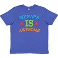 thumbnail image 3 of Inktastic My Papa Is Awesome Youth T-Shirt, 3 of 5