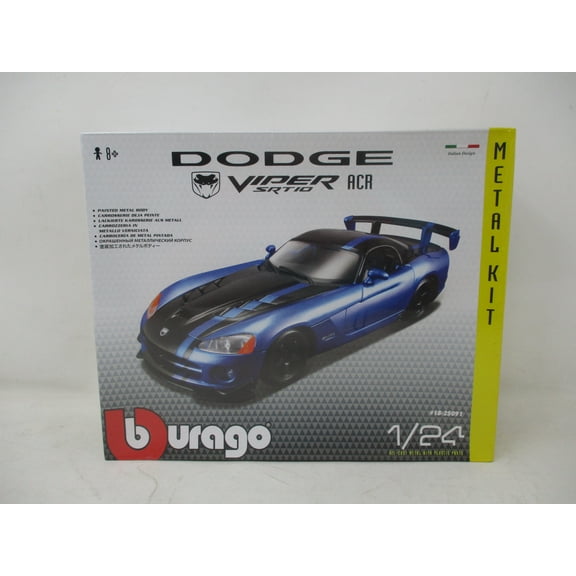 Burago 1:24 Dodge Viper STR10 ACR Metal Kit