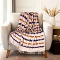 thumbnail image 4 of HomeStock Baroque Beauty Throw Blanket, Cozy Throw for All Living Spaces, Knitted Throw Blanket for Everyday Use-Color:Multicolor, 4 of 8