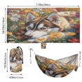 thumbnail image 3 of Hammock Camping Hammock Nylon Portable Hammock Travel Camping Hammock Garden Husky, 3 of 8