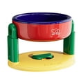 thumbnail image 2 of Alimentador de mascotas alimentando el tazón dispensador de agua fuerte base de succión gatito de cachorro fácil de limpieza versátil tazón de comida Rojo, 2 of 8