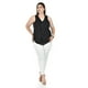 thumbnail image 4 of Blusa semitransparente Roman Fashion /Tallas Extras, 206 (Negro) negro 38, 4 of 5