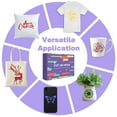 thumbnail image 5 of The Essential Bundle for Makers and All Explore Air-The All-in-One Accessories Kit with HTV Vinyl, Adhesive Vinyl, Transfer Tape, True Control Knife, Cutting Mat for Cricut Projects, 5 of 7