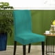 thumbnail image 4 of Cubierta de silla de oficina Funda protectora antiarrugas Estilo simple El Four Seasons Multicolor Stretch Slight Funda para el Hotel Green Inevent HA012481-13, 4 of 6