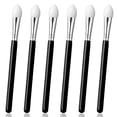 thumbnail image 1 of Set de brochas de maquillaje Skrfren de silicona para sombra de ojos y lápiz labial x6, 1 of 7