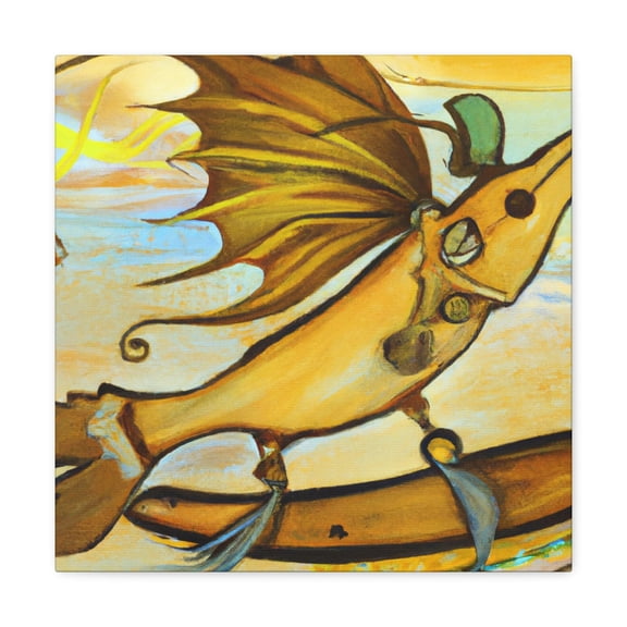 Wondrous Walleye Watching - Canvas