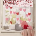 thumbnail image 4 of Foulard de Manteau Cœur Rouge pour Décorations de Foyer, Foulard de Manteau de la Saint-Valentin, Foulards de Manteau de Cheminée Roses Romantiques avec Branches de Cœur d'Amour pour le Jour le Plus Doux, la Saint-Valentin, Mariage, Fête, Anniversaire, 4 of 8