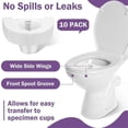 thumbnail image 5 of 10 Pcs Urine Hats for Toilets Stool Sample Collection Kit Urine Collection Hat Urine Collector Specimen Cup, 5 of 5