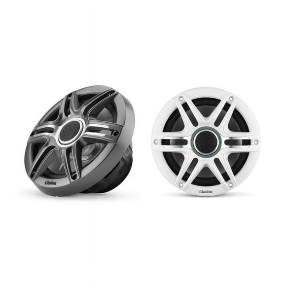 Clarion 92621 7.7-inch Coaxial Marine Speakers