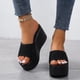 thumbnail image 2 of Sandals Summer 2023 New Women Slippers Wedges Platform Beach Flip Flops Trend High Heels Ladies Shoes Pumps Thick Slides Mujer, 2 of 4