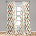thumbnail image 5 of Ambesonne Vegetables Curtains, Simple Food Themed Art, Pair of 28"x63", Multicolor, 5 of 5