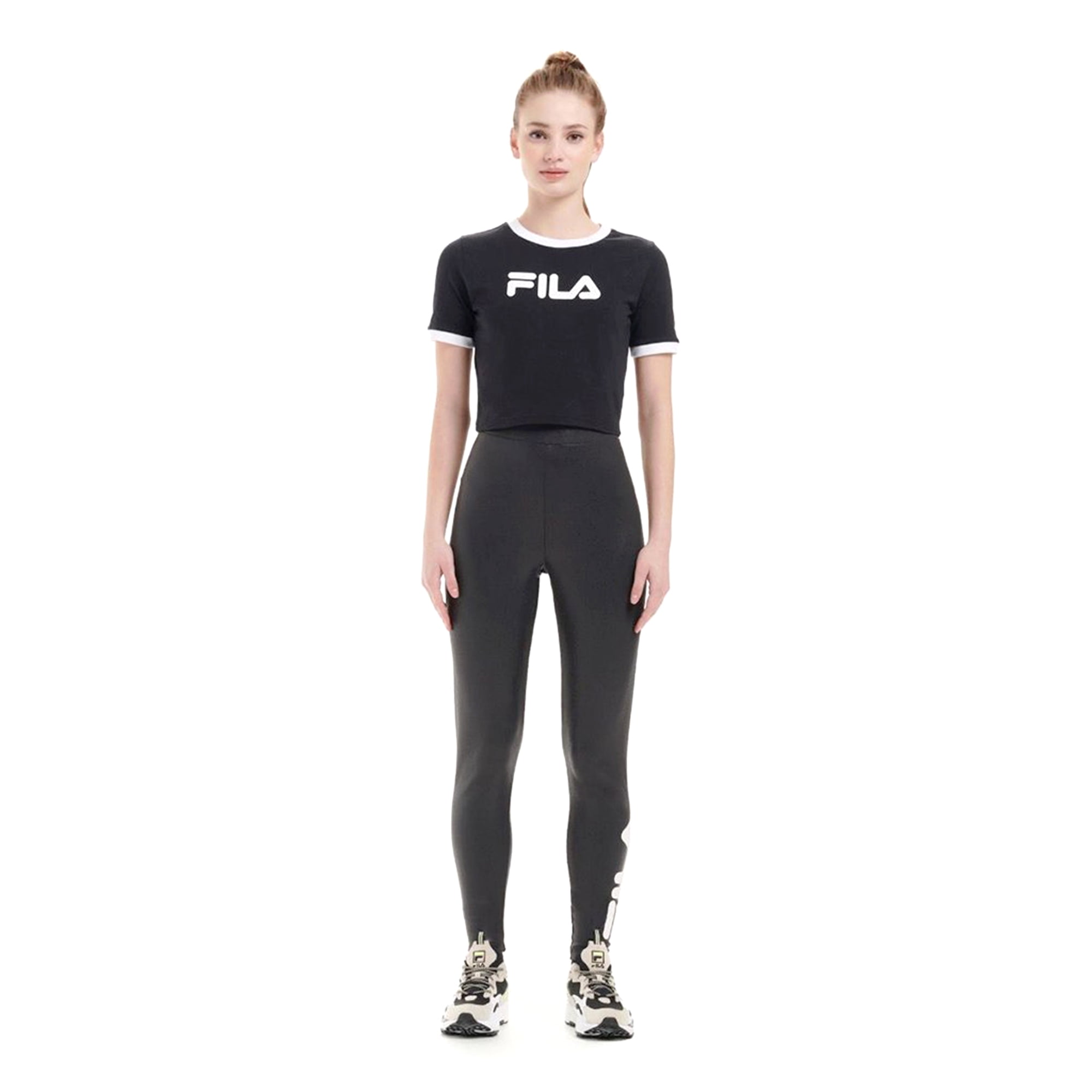 Fila Womens Vilina Leggings LW037781-001 Black- Size XL