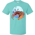 thumbnail image 3 of Inktastic Fun Fiddler Crab with Violin and Mustache T-Shirt, 3 of 5
