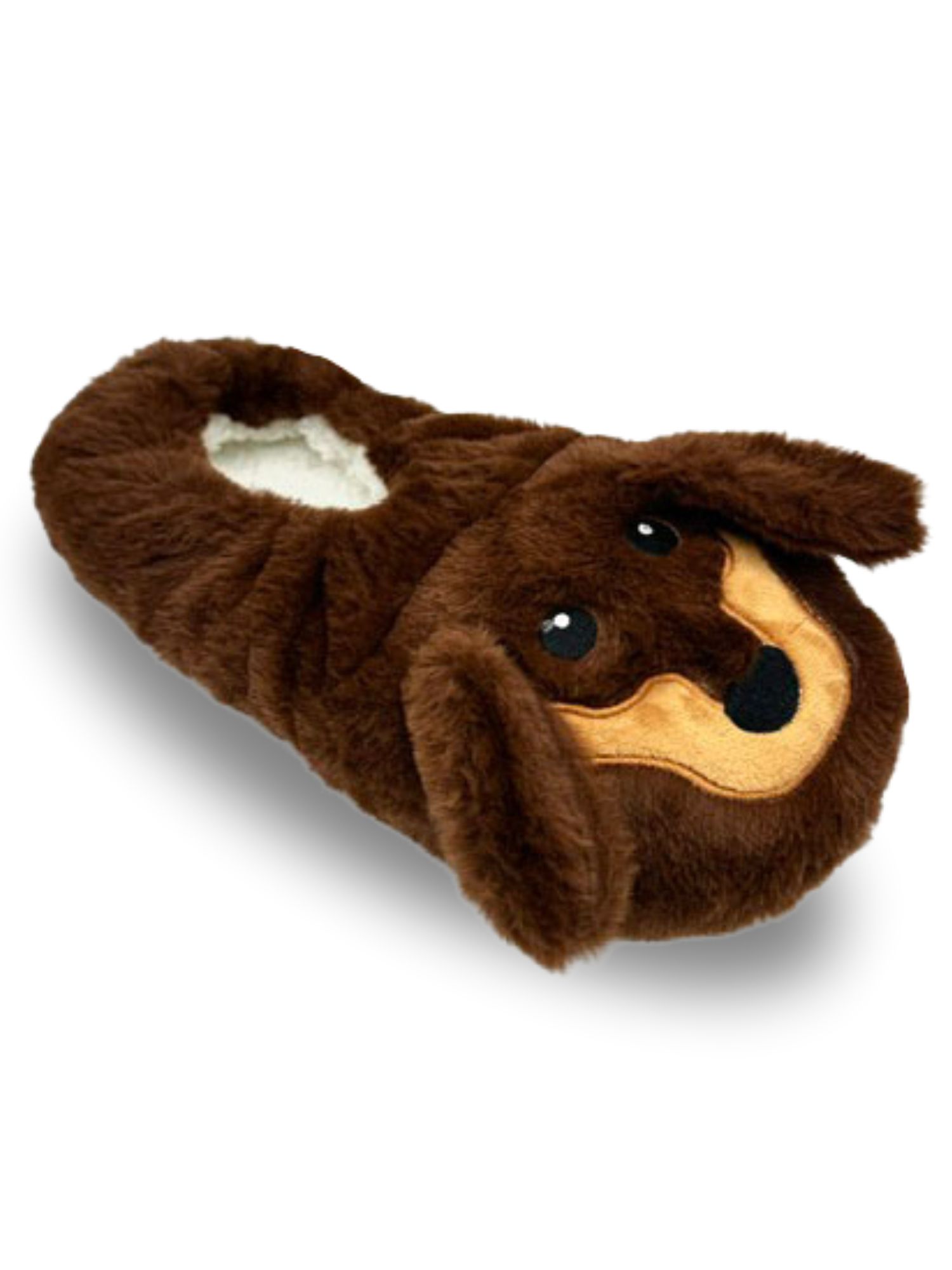 Fuzzy Babba Women's Faux Fur Dog Slipper Socks photo 1