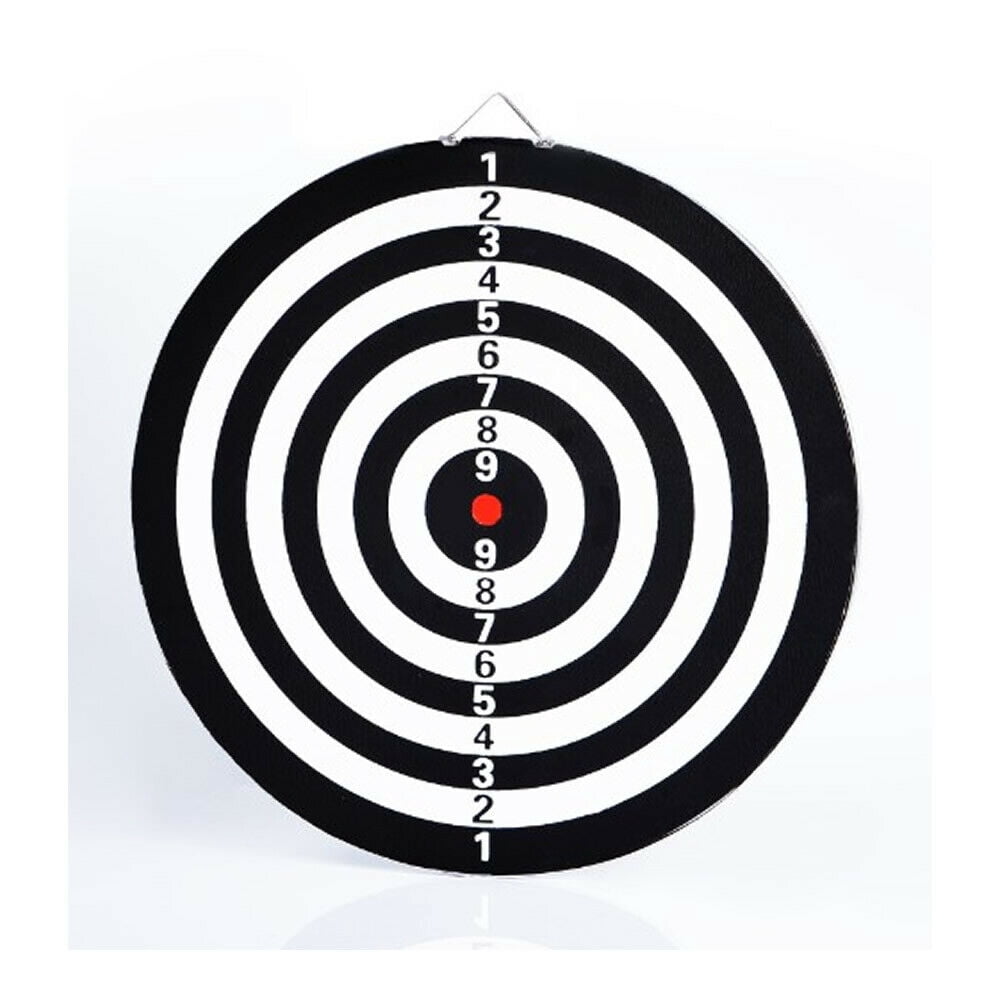 imUfer Dart Board Set With 4 Dart Needles Professional Game Entertainment Company Team Building Use Dart Board
