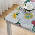 thumbnail image 4 of nygtbtfer and Oval Embroidered Tablecloth, Spring Cutwork Fabric Table Cloth, 4 of 7
