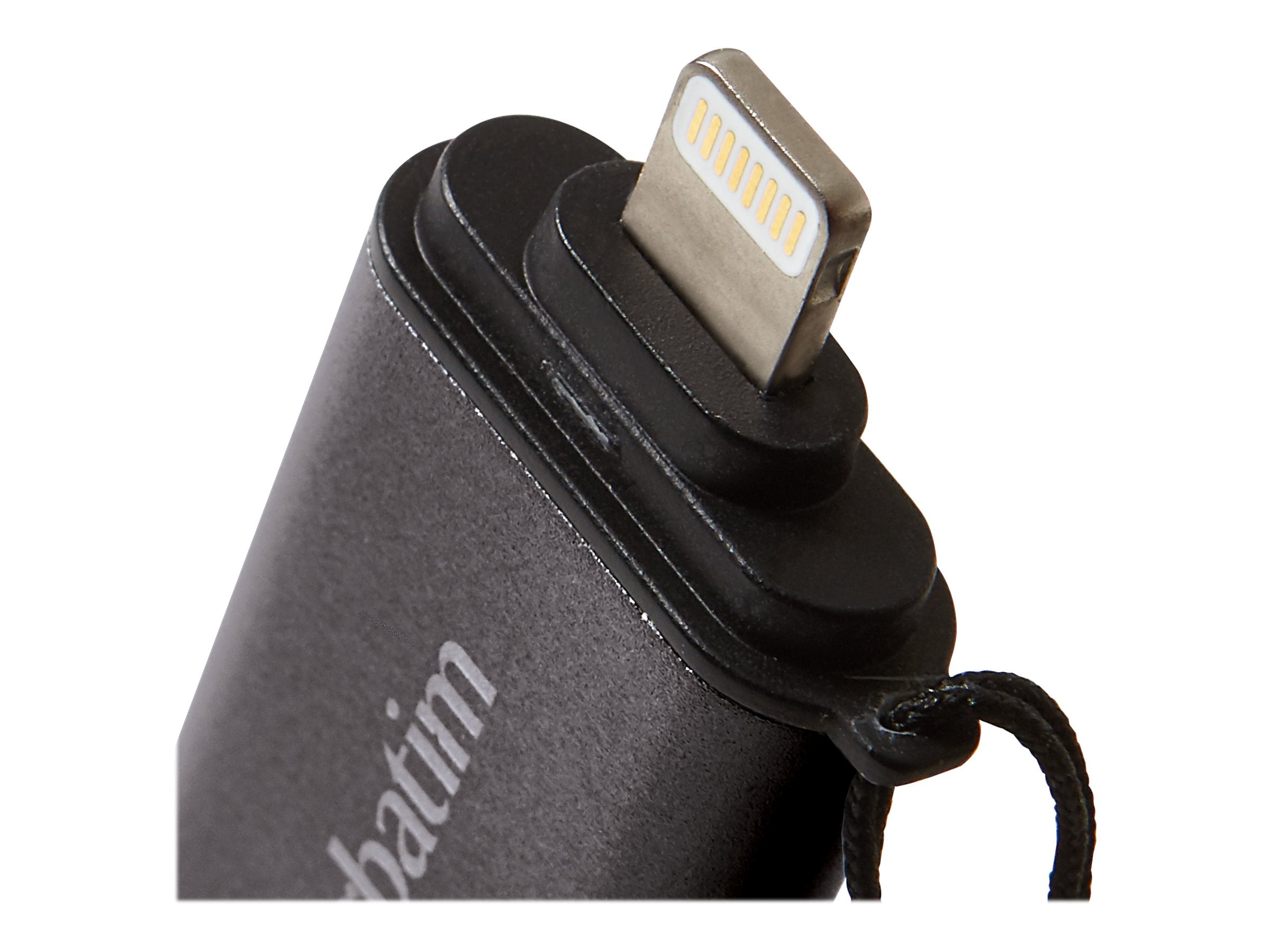 Verbatim 64GB Store ‘n’ Go Dual USB 3.2 Gen 1 Flash Drive for Apple Lightning Devices - Graphite