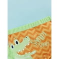 thumbnail image 6 of Wassery Toddler Boys Summer Casual Swimwear Trunks Elastic Band Shark Print Stretch Quick Dry Swimsuit, 6 of 9