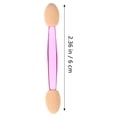 thumbnail image 2 of MasteelfCA 50pcs Practical Double-headed Eyeshadow Brushes Eyeshadow Makeup Plastic Sticks, 2 of 7