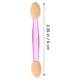thumbnail image 2 of EeaseMX 50 pinceles prácticos de doble punta para sombras de ojos, sombras de ojos, maquillaje, palitos de plástico, 2 of 7