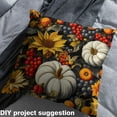 thumbnail image 2 of Homewish Western Farmhouse Harvest Fabric by the Yard 3 Yard,White Pumpkin Sunflower Sewing Fabric,Hello Fall Room Decor Fabric by the Yard For Child,Ultra Soft Home Decor, 2 of 6